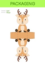 çocuklar için hazır hayvan model maketi şablonu, paper craft model animals
